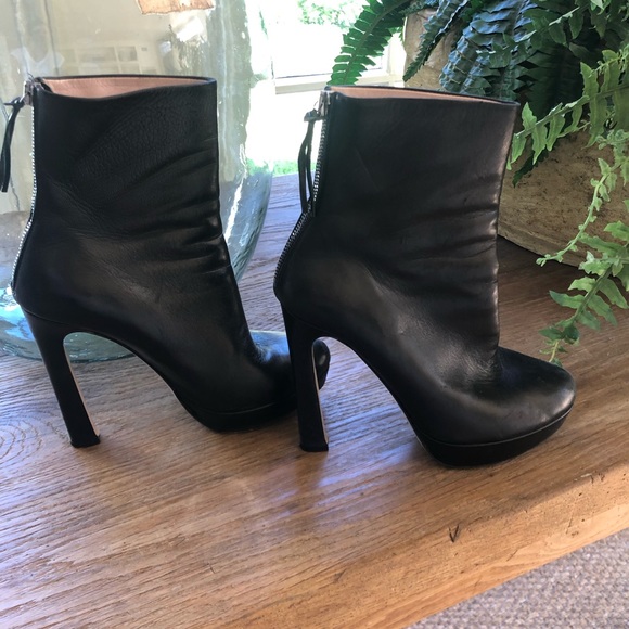 Miu Miu Platform Booties, Sz 38 - Picture 3 of 6